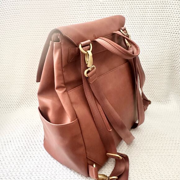 Freshly Picked Desert Rose Classic Diaper Bag Backpack Convertible Shoulder Bag - Picture 8 of 15